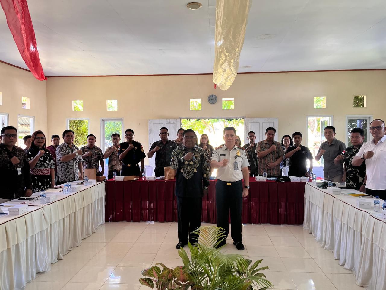 Rapat Tim Pengawasan Orang Asing (TIMPORA) di Kabupaten Kepulauan Talaud